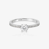 Anillo Plata Circonitas Luxilver