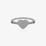 Anillo Corazón central