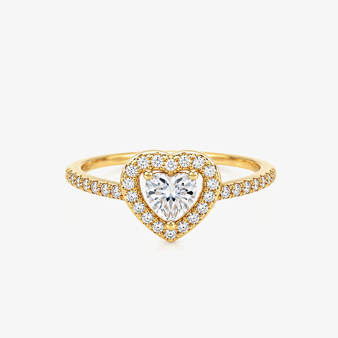 Heart Stone Ring