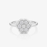 Rosette Flower Ring