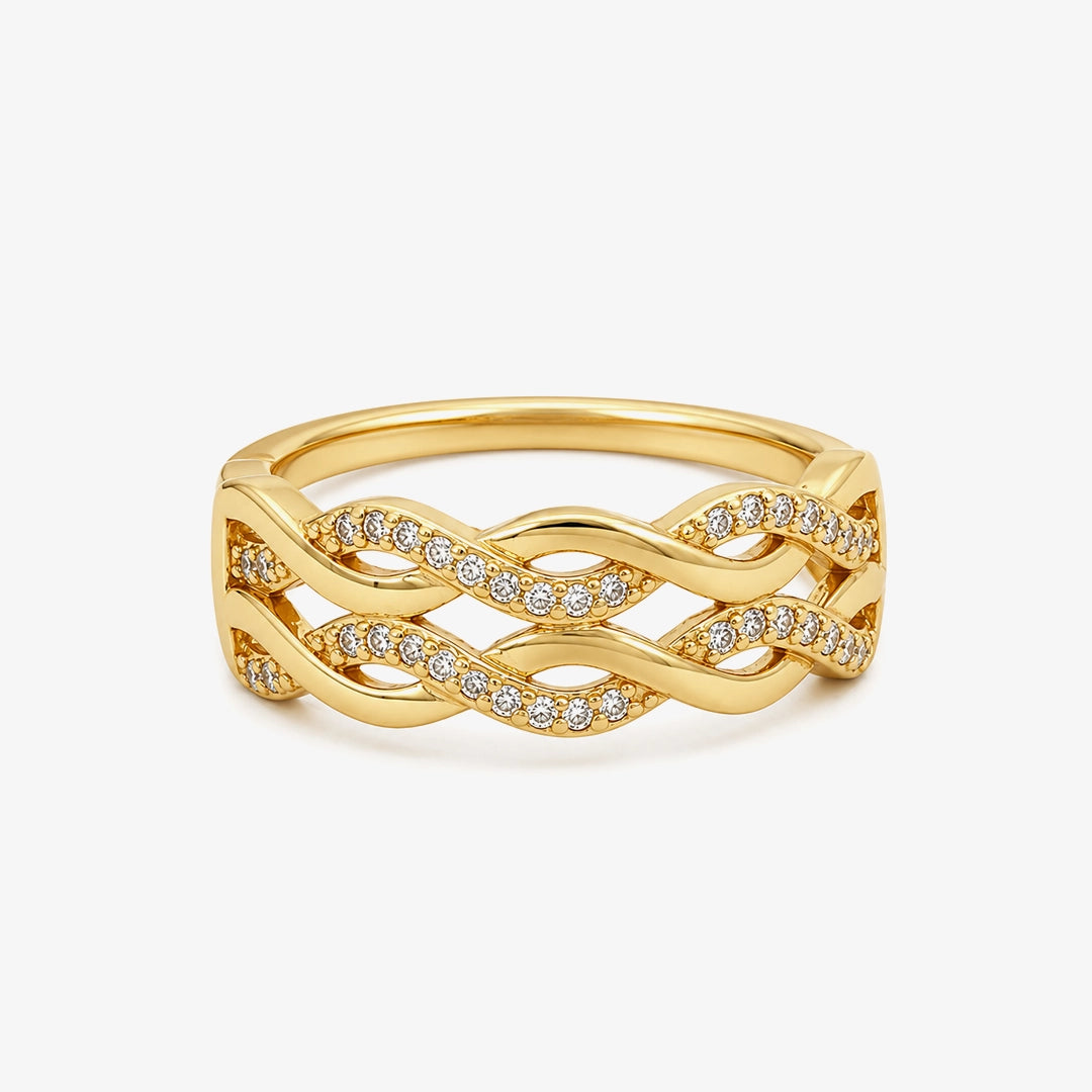 Anillo trenzado