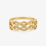 Anillo trenzado