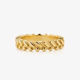 Trendy spike ring