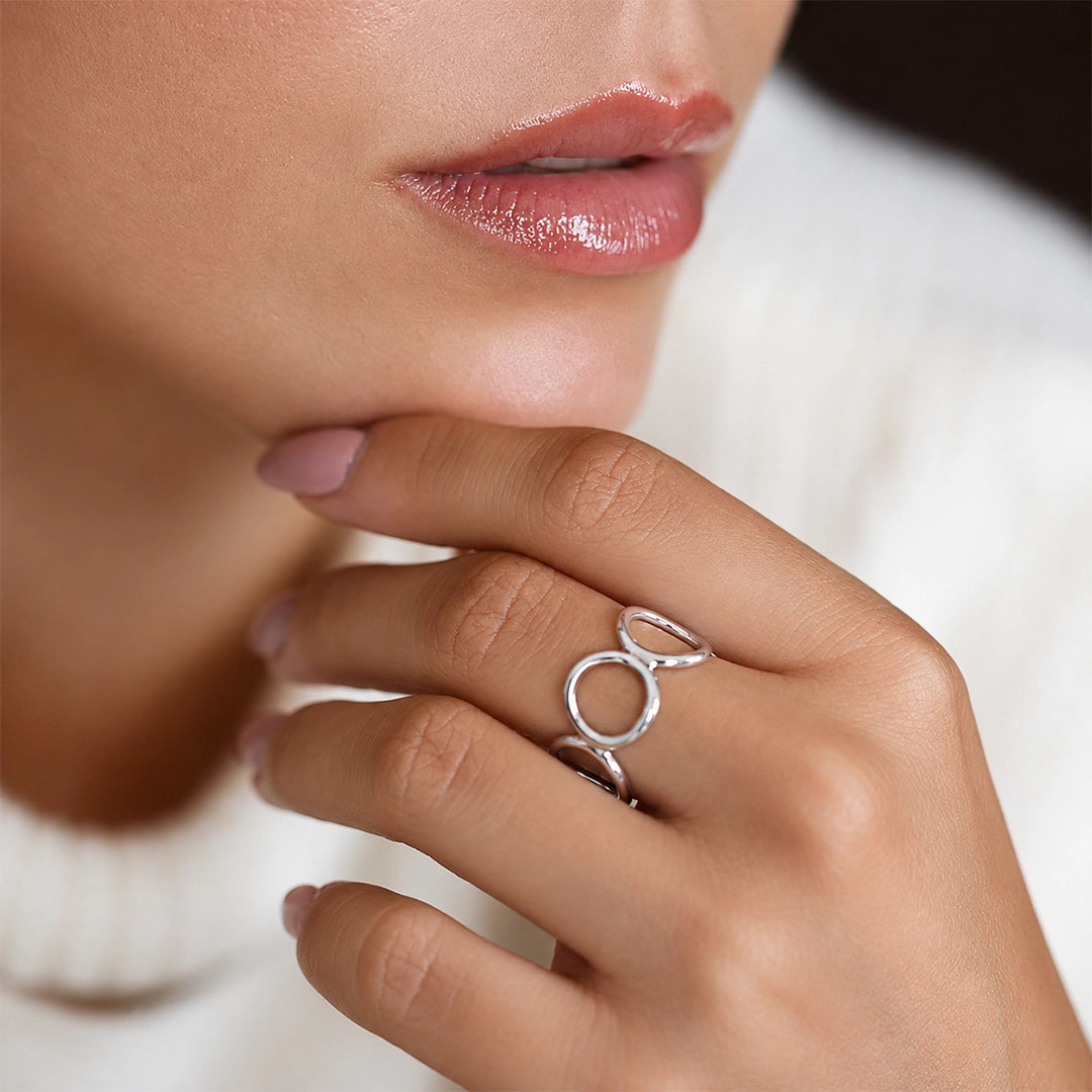 Open Circles Ring