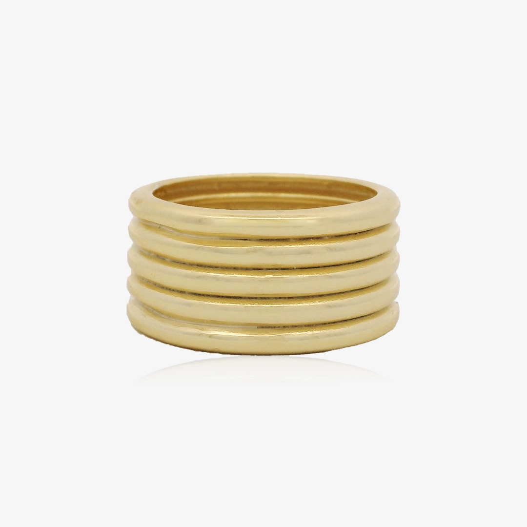 Wide Ring Hoops