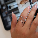Open Arrow Ring
