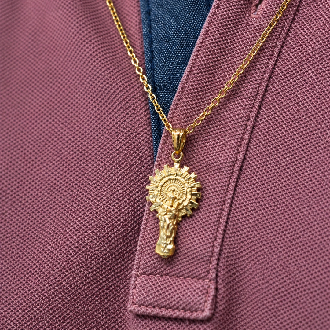 Medal of the Virgin of Pilar silhouette