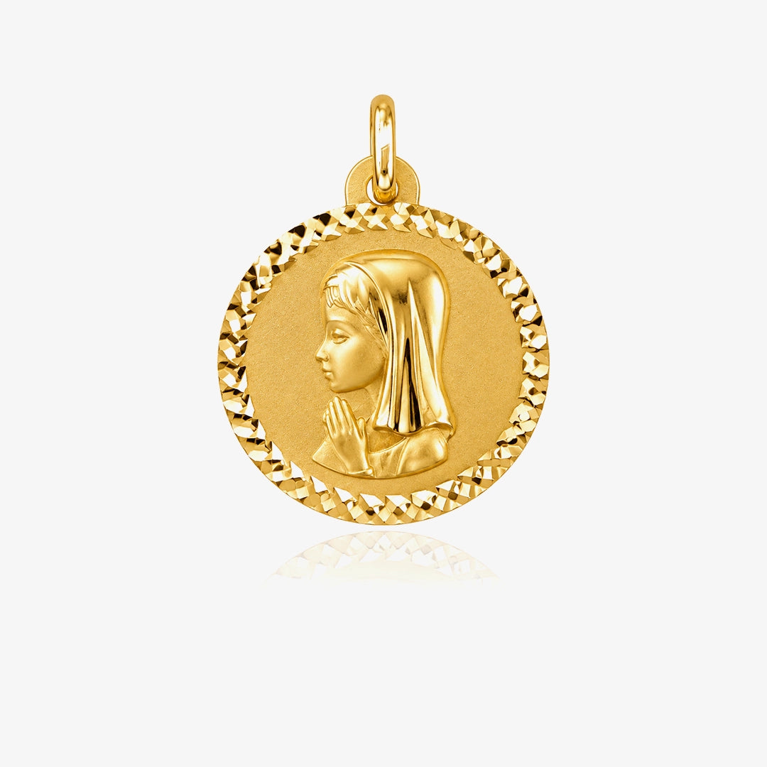 Medalla Virgen niña