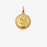 Medal Virgin relief