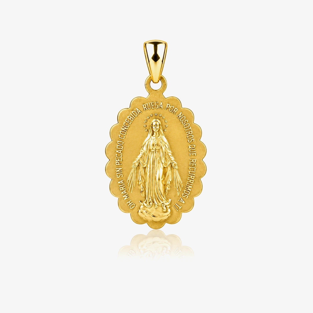 Medalla Virgen milagrosa lisa