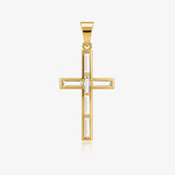 Colorful Stone Cross Pendant