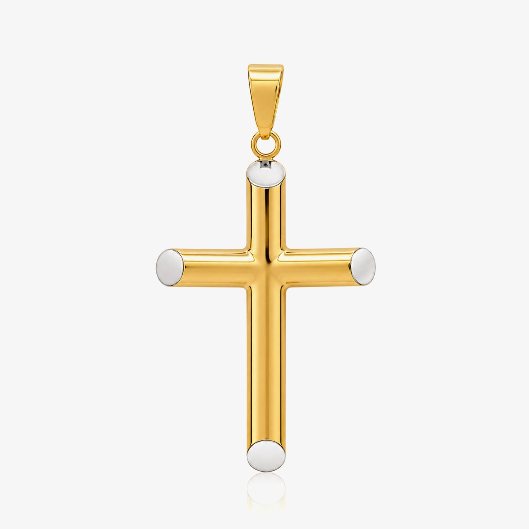 Two-Tone Plain Cross