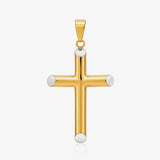 Two-Tone Plain Cross