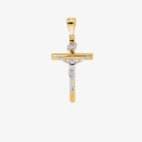 Cruz Bicolor Cristo Cuadrada