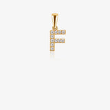 Initial Zirconia Pendant