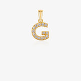 Initial Zirconia Pendant