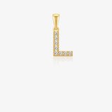 Initial Zirconia Pendant