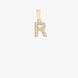 Initial Zirconia Pendant