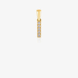 Initial Zirconia Pendant