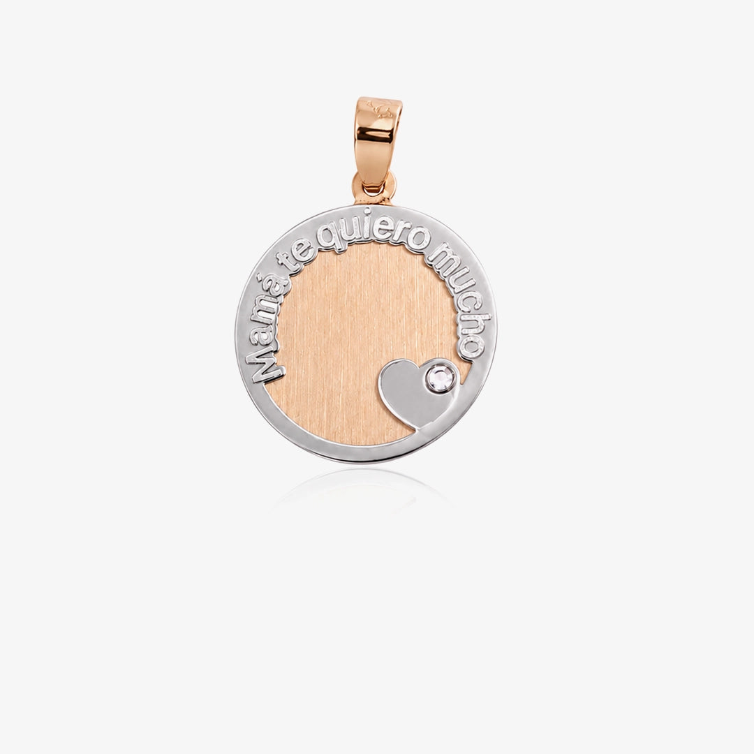 "Mom I love you so much" pendant