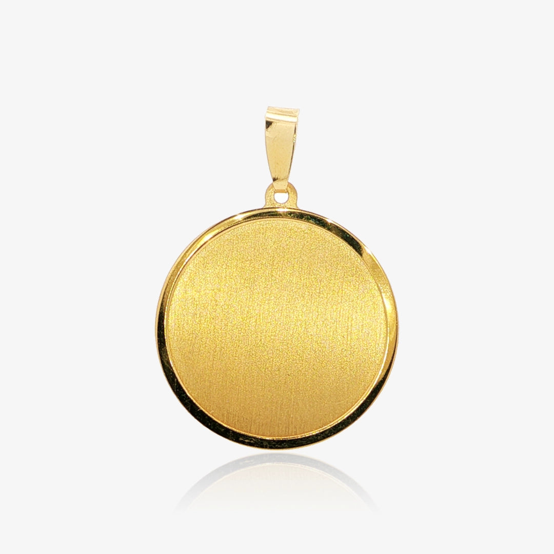 Colgante disco bisel