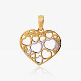 Openwork Hearts Pendant