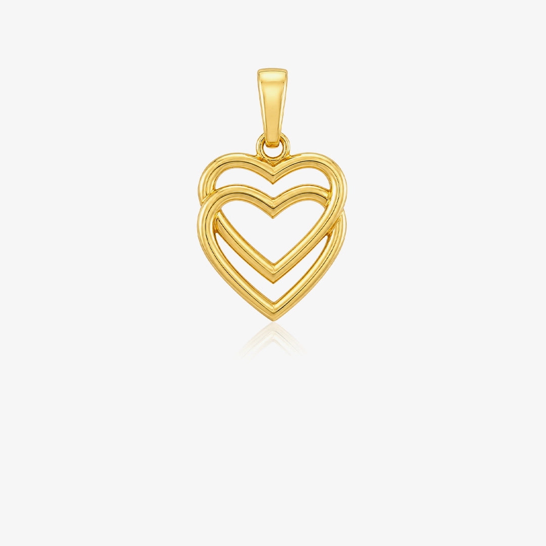 Double Heart Pendant