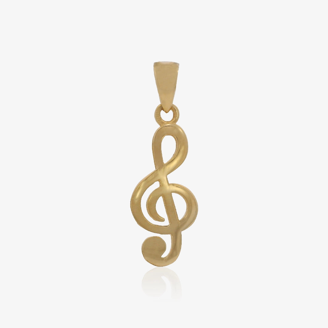 Treble Clef Pendant