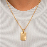 Colgante Rectangular Corazón