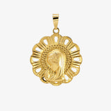 Medalla virgen niña