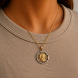 Virgin Mary Medal, bicolor