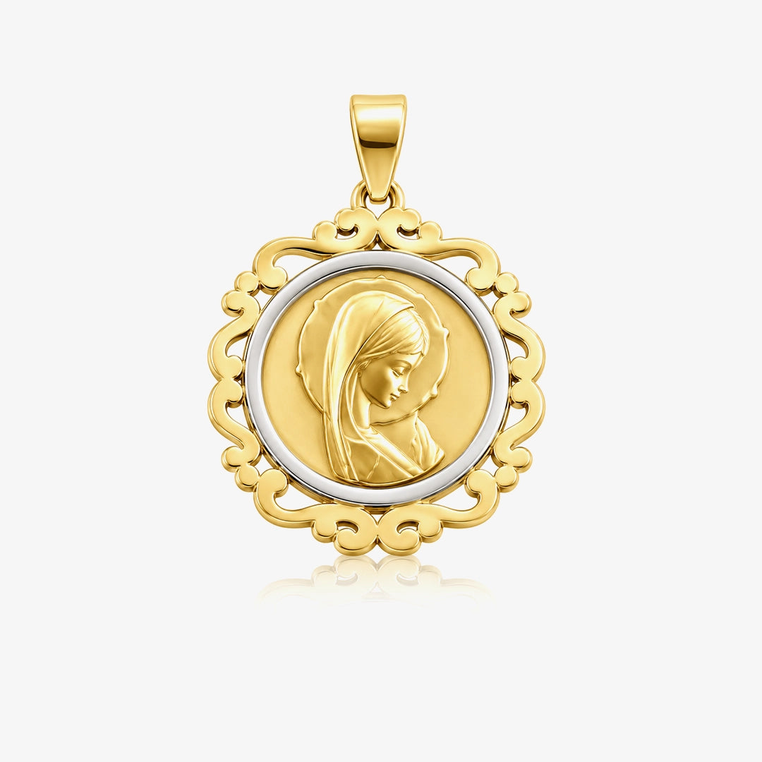 Medalla Bicolor Virgen