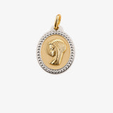 Medalla Bicolor Virgen