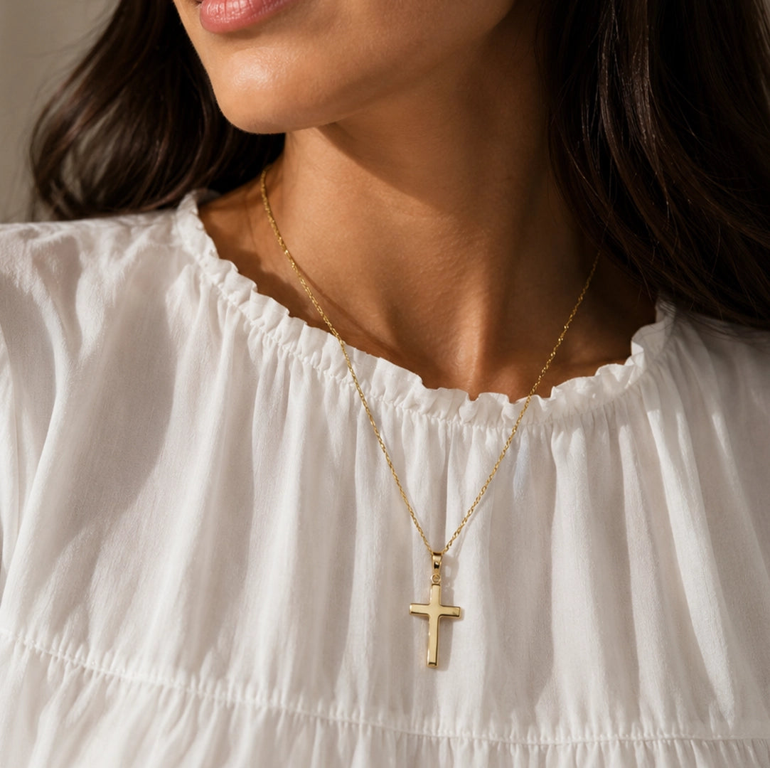 Square bicolor cross