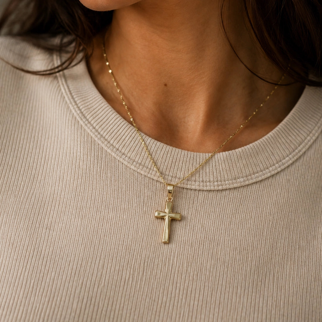 Plain cross design