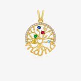 Mom tree pendant