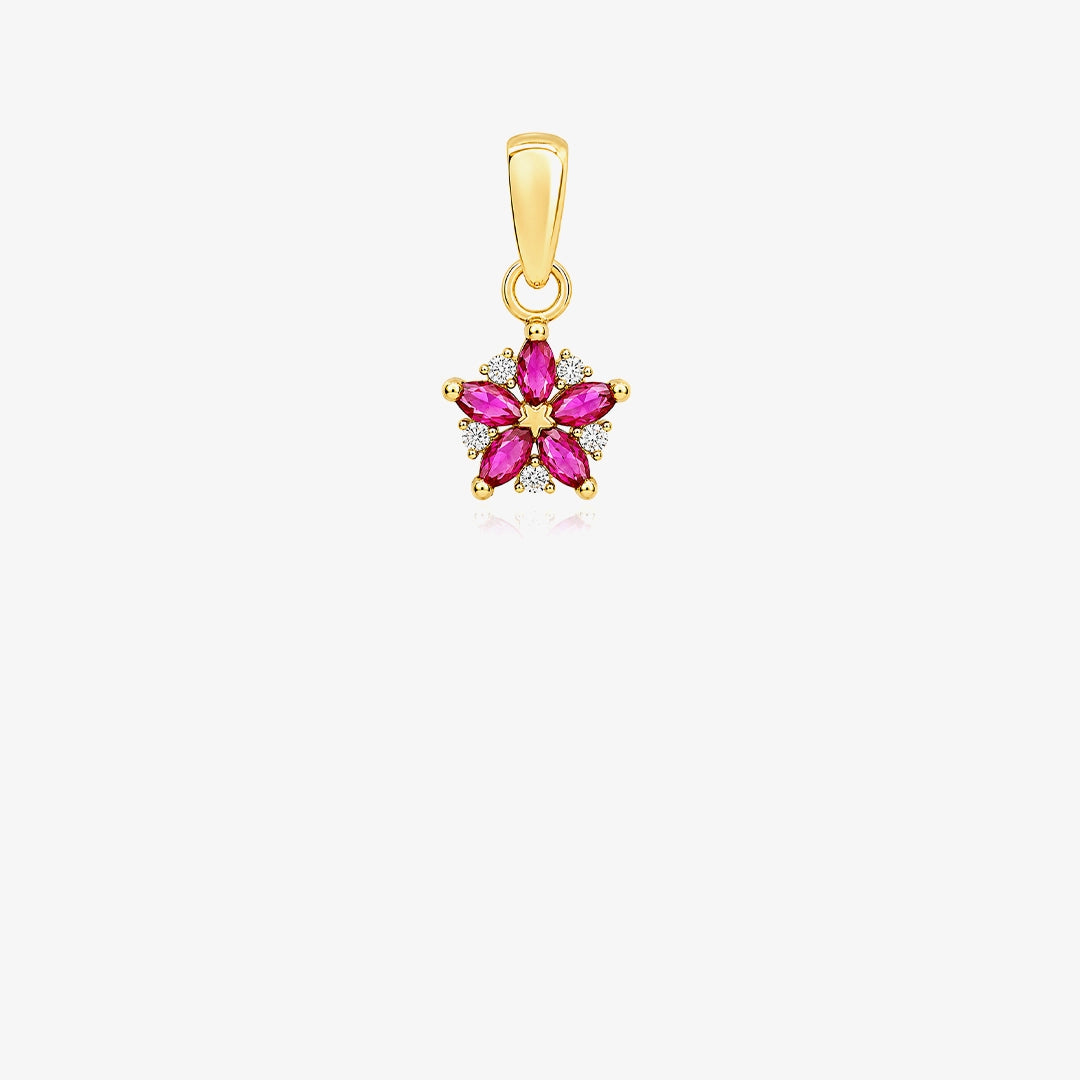 Zircon Star Pendant
