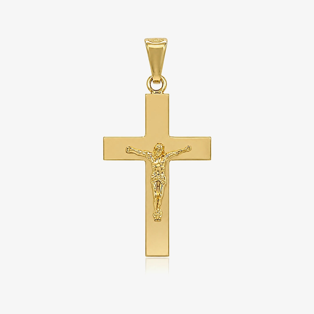 Flat Cross Christ