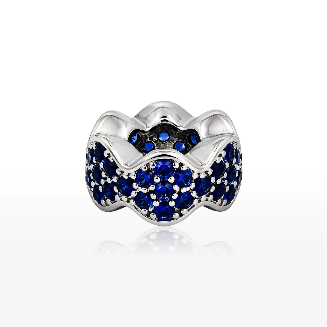 Abalorio Azul Rulo