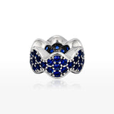 Abalorio Azul Rulo