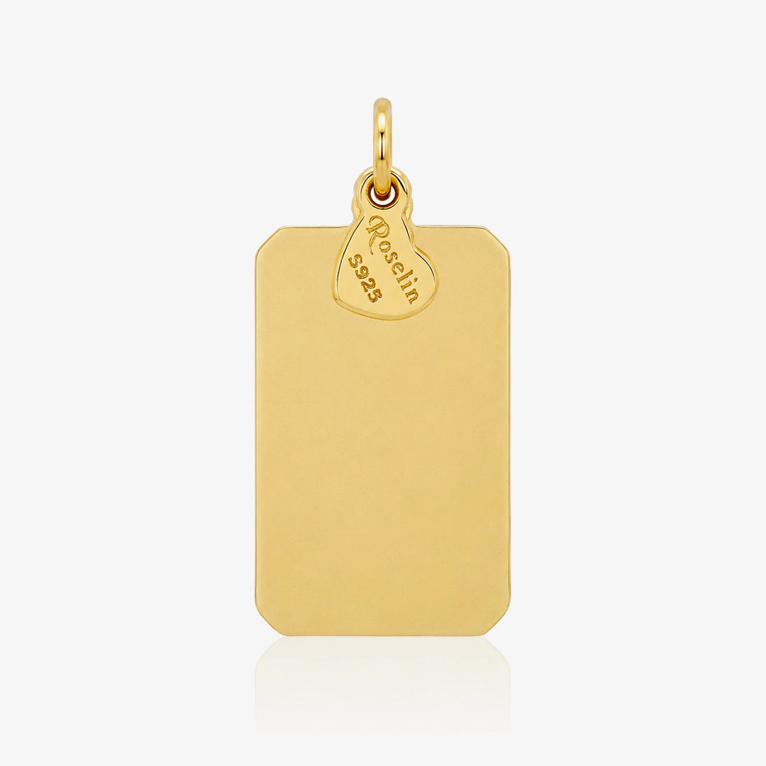 Colgante Rectangular Corazón