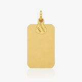Colgante Rectangular Corazón