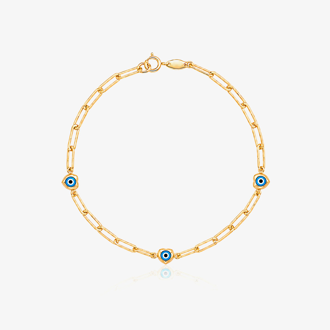 Heart Eye Bracelet