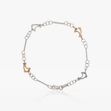 Two-tone Dolphin Bracelet