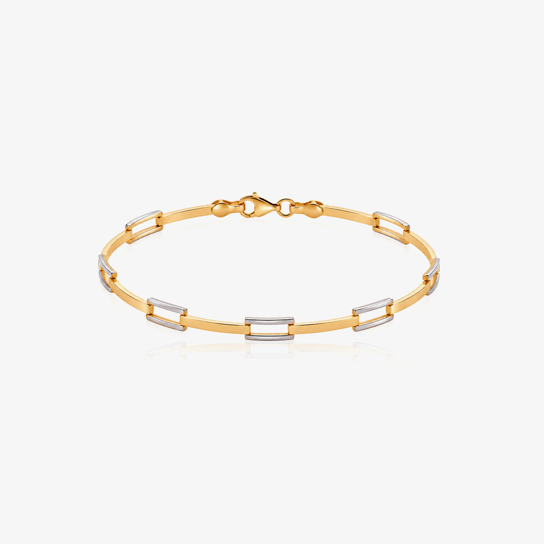 Tricolor Parallel Bracelet