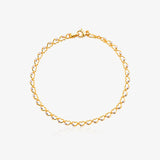 Pulsera Bicolor Corazones