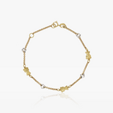 Two-Tone Bear Bracelet