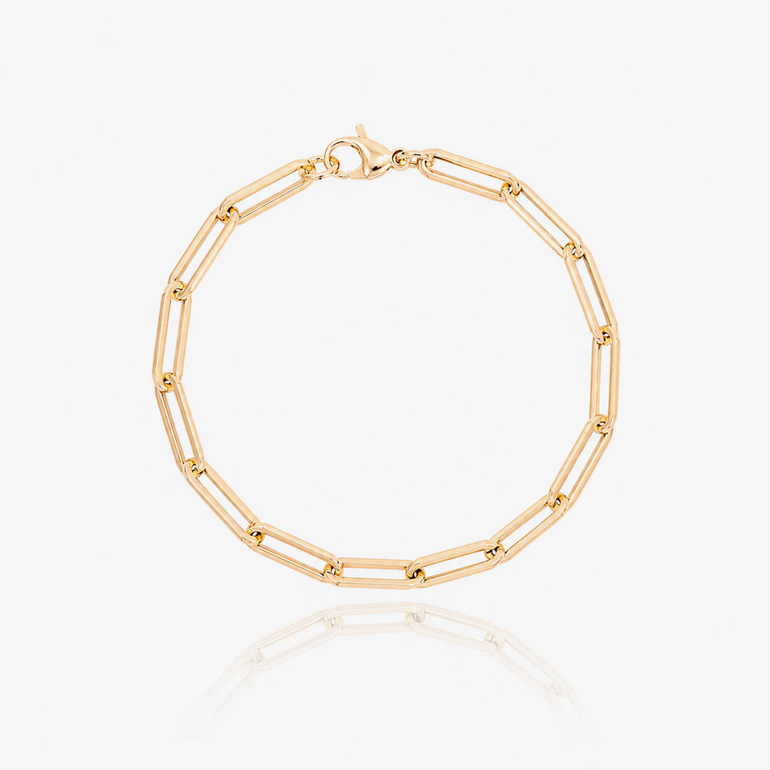 Forced Figaro Bracelet