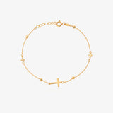 Crosses Ball Bracelet