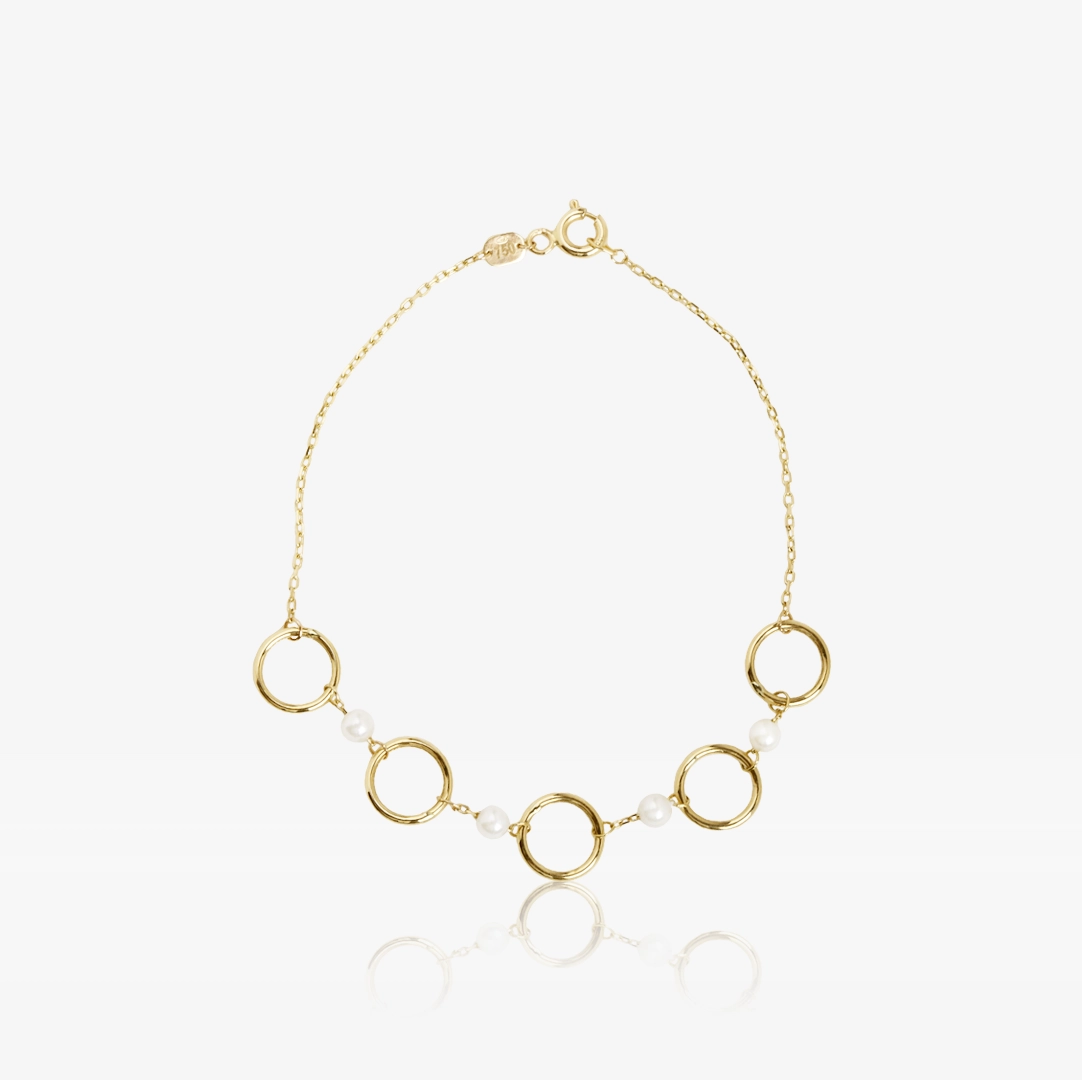 Five-ring bracelet